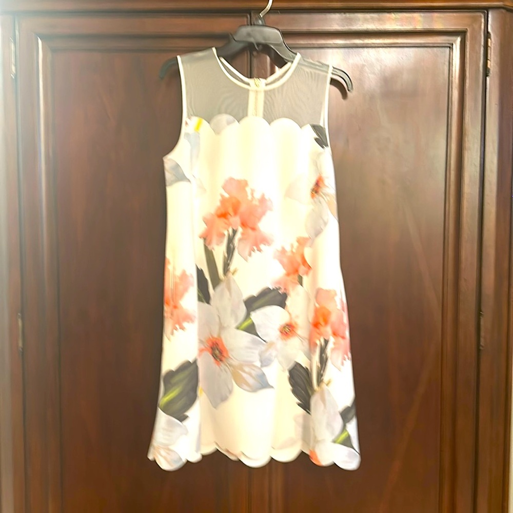 Ted Baker dress with flowers